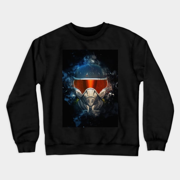 Crysis Helmet Crewneck Sweatshirt by Durro